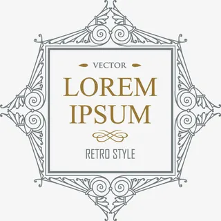 欧式花纹设计免抠