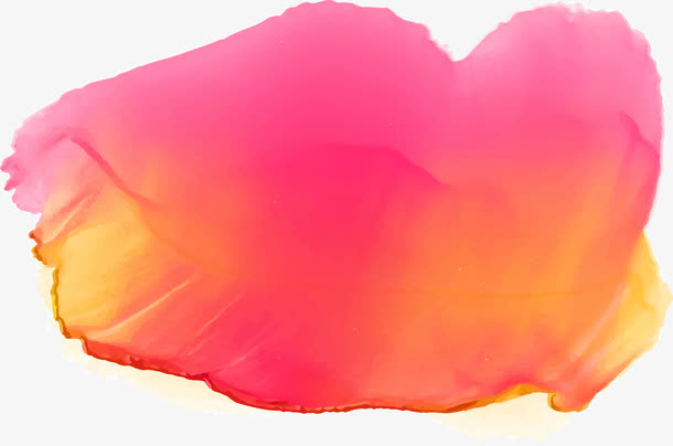 粉红黄色晕染背景