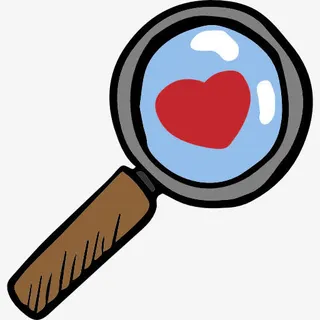 放大镜图标免抠