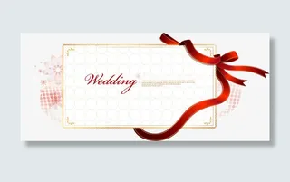 彩带装饰文本框免抠