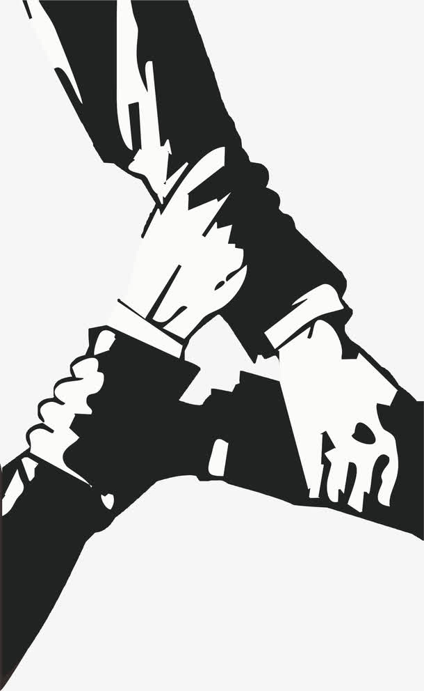合作手势免抠