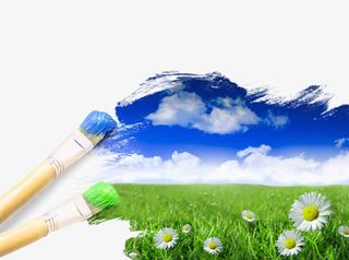 草原美景高清图片免抠