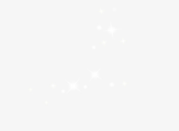 发光的星星免抠