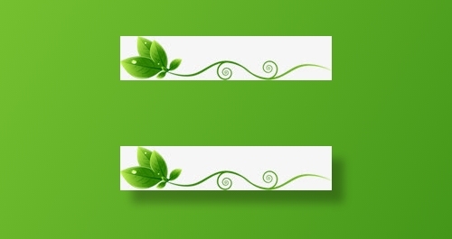 春天藤蔓绿叶水滴免抠装饰植物元素