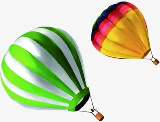 高清英才招聘热气球装饰招聘免抠