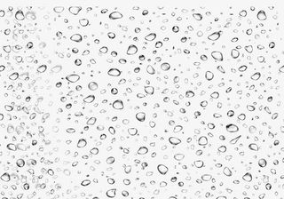 玻璃上的雨珠素材免抠