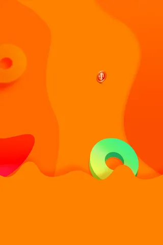 新春时尚扁平广告高清