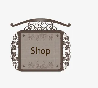 shop欧式边框免抠