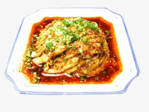 美食素材口水鸡免抠