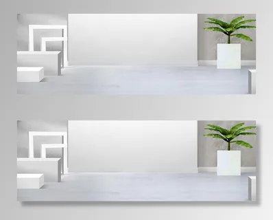 家居家电简约空间背景淘宝天猫banner高清