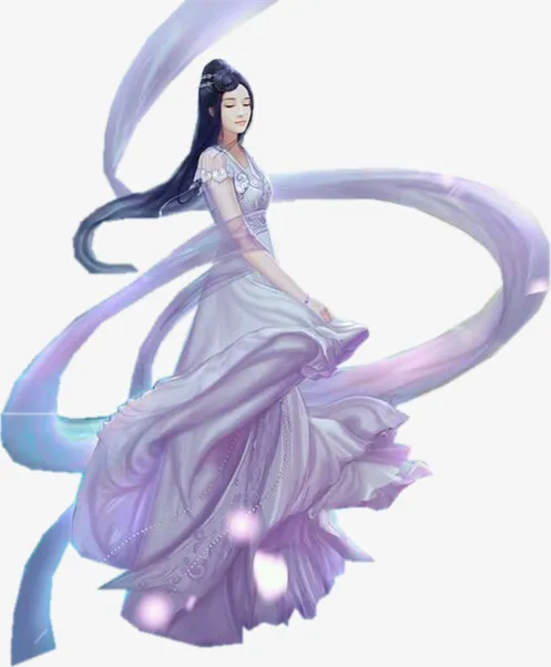 游戏古风仙女免抠