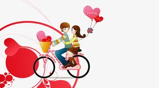 婚庆恋爱题贺卡免抠