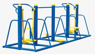 公园基础设施健身器材免抠