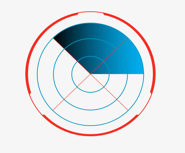 科技感不规则图片免抠