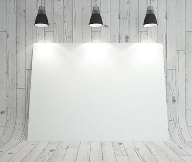 吊灯与广告牌免抠