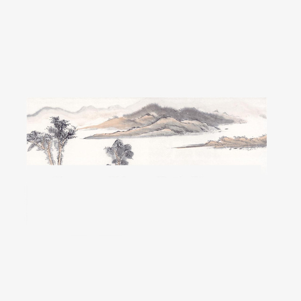 水墨画免抠