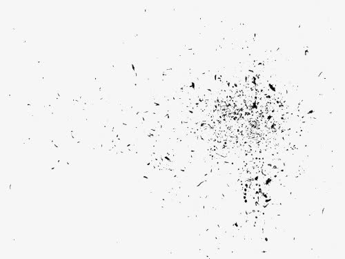 艺术感飘散飞舞碎石免抠