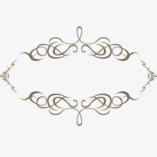 边框 唯美 花边 相框 线框免抠