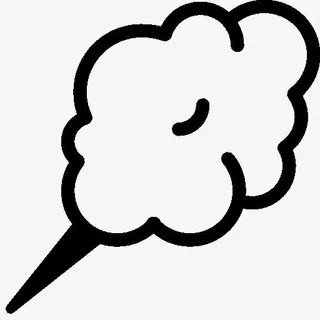 城市棉花糖图标免抠