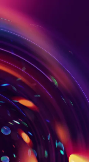 紫色科幻H5背景高清