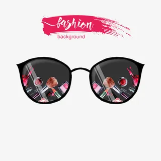 创意化妆品免抠