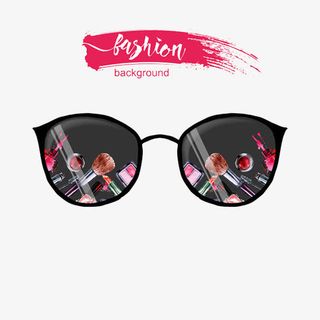 创意化妆品免抠