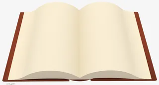 翻开的书本课本免抠图标元素