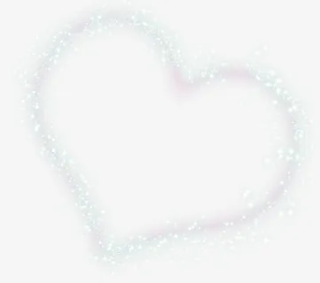 创意爱心形状效果星光颗粒免抠