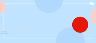 电商文艺小清新蓝色banner背景高清