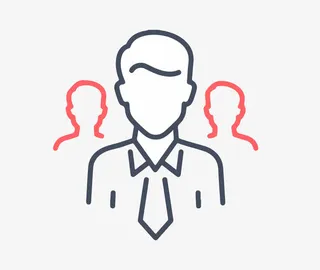 人物线稿图标免抠