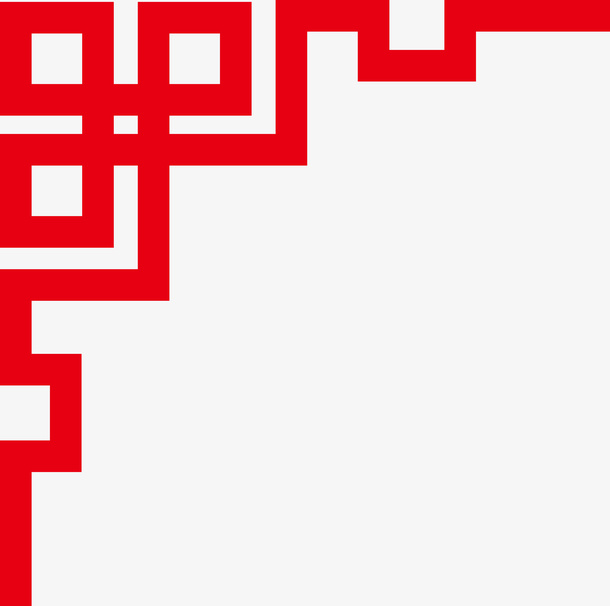 中国风 古风 角花 角框免抠