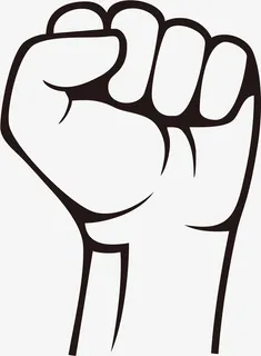 拳头矢量元素EPS免抠