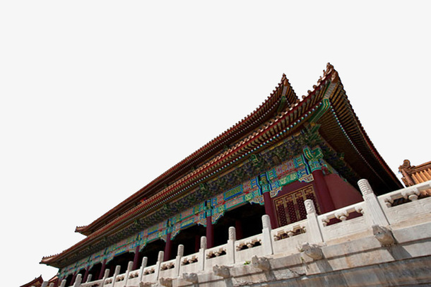 中国传统宫墙檐免抠