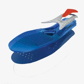 蓝色加厚增高鞋垫免抠