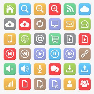 一组网页按钮免抠