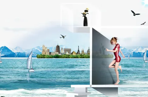 创意海洋格调生活免抠