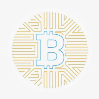 电子科技数字比特币矢量素材免抠