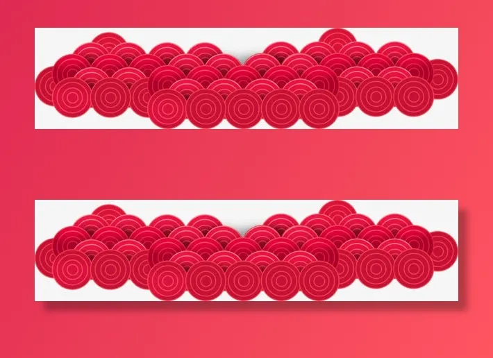 祥云花边 png免抠