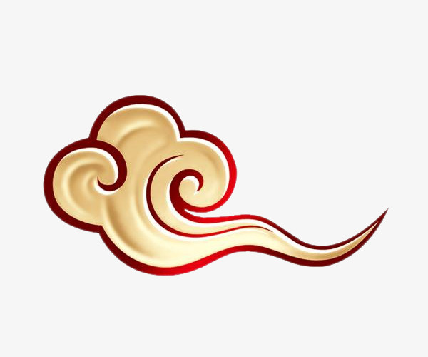 中国风古典吉祥云纹免抠