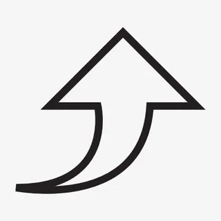 上升箭头图标免抠