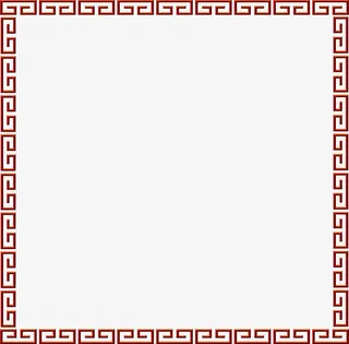 中国风边框免抠