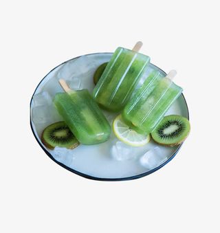 猕猴桃冰镇冰淇淋免抠