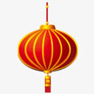 新年红灯笼喜庆图标免抠