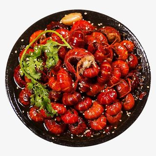 美食去头麻辣小龙虾免抠
