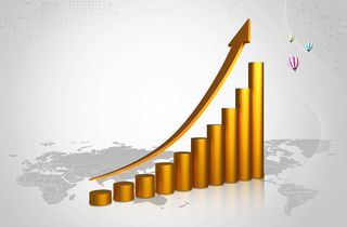 投资理财类活动印刷背景高清