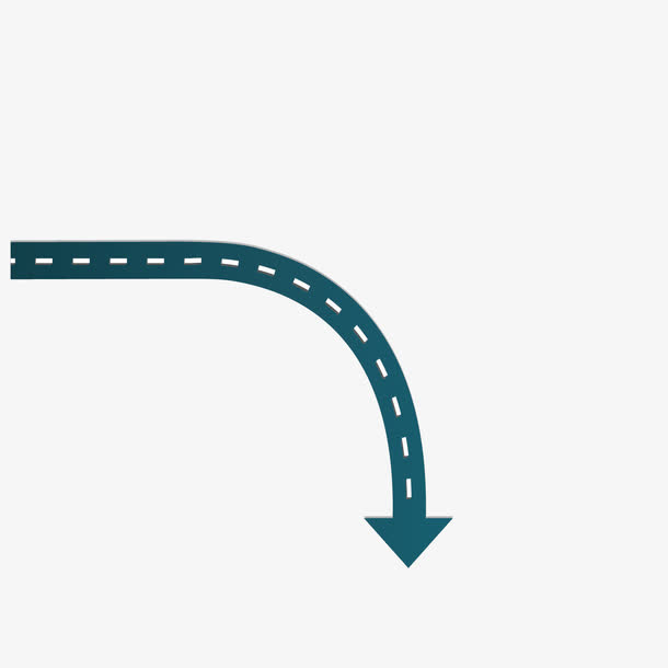 道路指引线条免抠