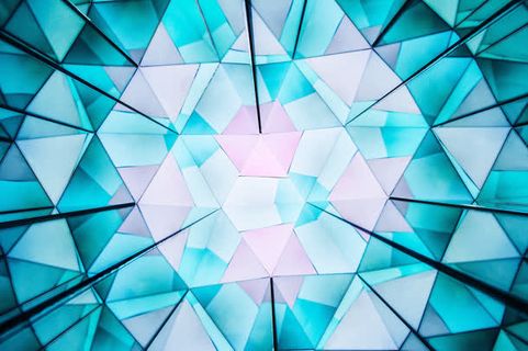 放射菱形光线时尚免抠