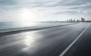 创意马路海报背景高清