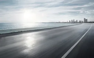 创意马路海报背景高清