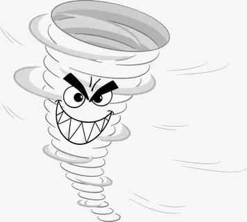 愤怒的龙卷风免抠